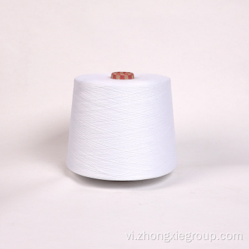 100% 21/1 Polyester White Spun Sợi